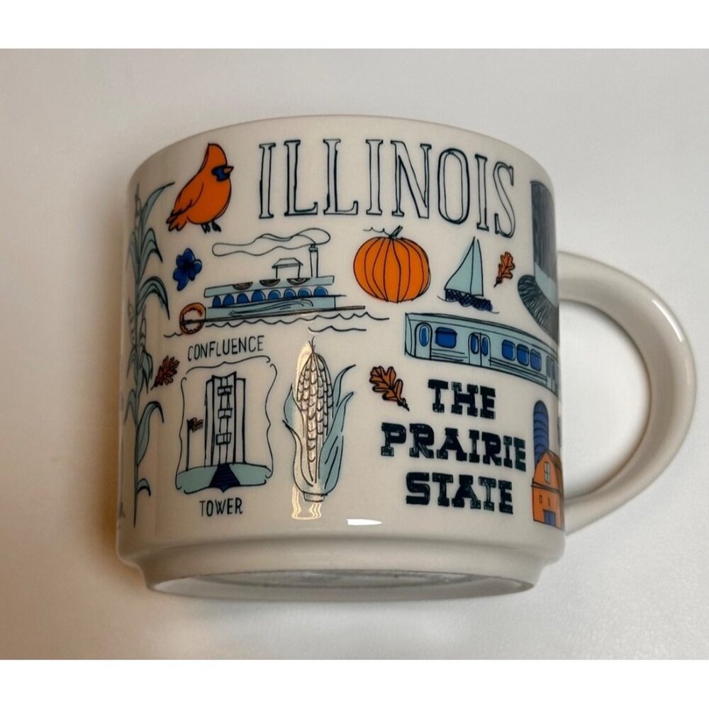 Starbucks Been There Series Illinois 14 oz mug, collectible, no box